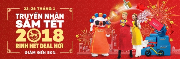 Top 10 Chuong trinh khuyen mai giam gia sale dip tet nguyen dan lon nhat 2018