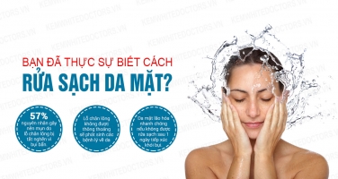 Top 10 Sua rua mat diu nhe cho da nhay cam va da mun tot nhat tren the gioi
