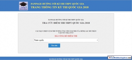 Top 10 Trang web tra cuu diem thi thpt 2018