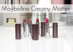 Top 11 Mau son dep nhat cua Maybelline color sensational creamy matte