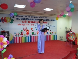 Top 3 Loi dan chuong trinh khai giang truong mam non hay va y nghia nhat
