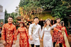 Top 6 Cua hang ban va cho thue ao dai cap ao gam truyen thong tai Ha Noi