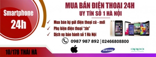 Top 6 dia chi mua ban dien thoai cumoilikenew uy tin nhat o Ha Noi