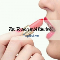 Top 7 Cach giu son moi lau troi khi di tiec