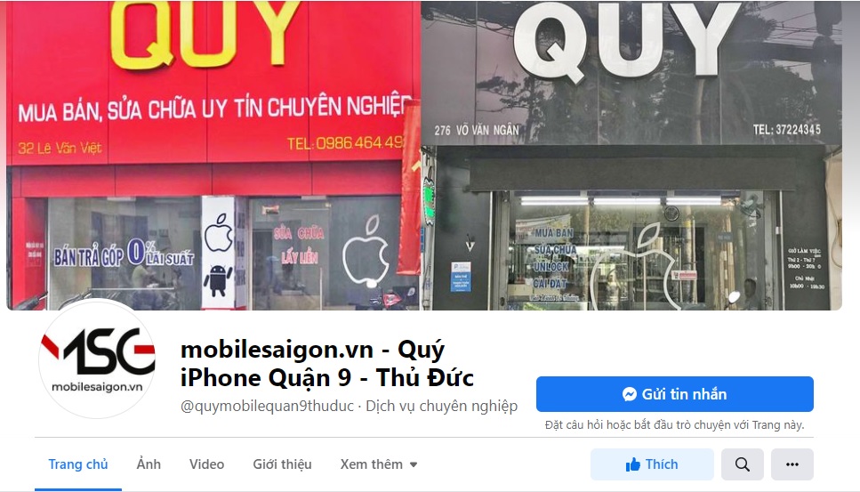 Quý iPhone Quận 9 - Thủ Đức