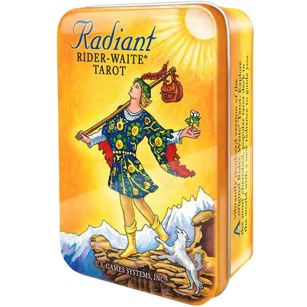 Radiant Rider Waite Tarot in a Tin