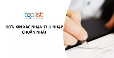 Top 4 Mau don xin xac nhan thu nhap chinh xac nhat hien nay