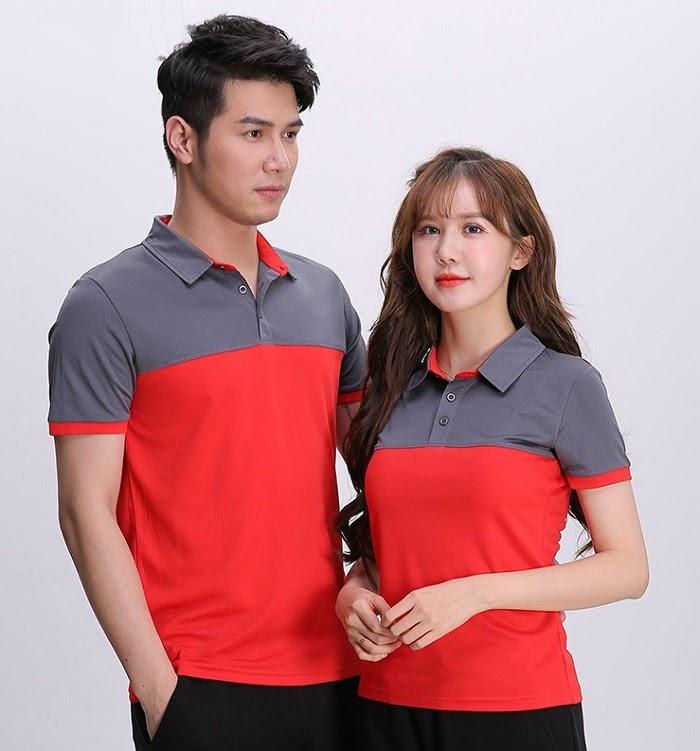 Áo Polo Đồng Phục Phối Màu