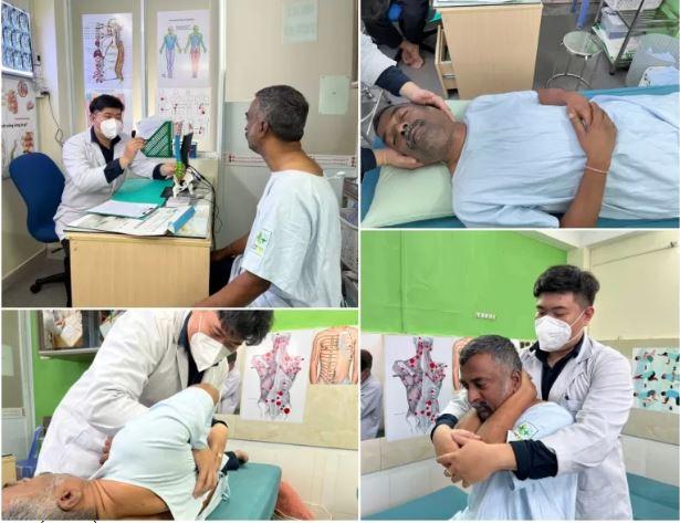 Bệnh nhân đang được điều trị tại Nam An Someco