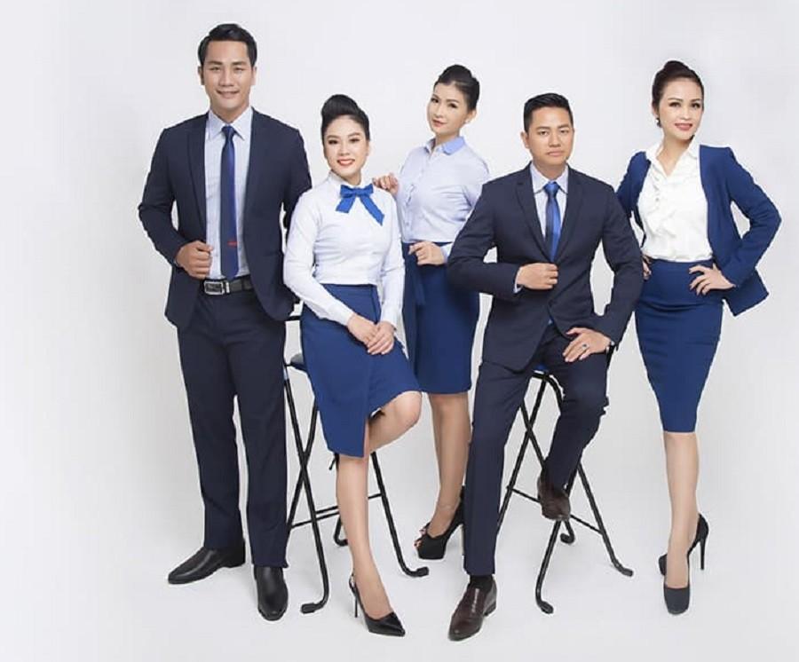 Mẫu đồng phục áo vest công sở