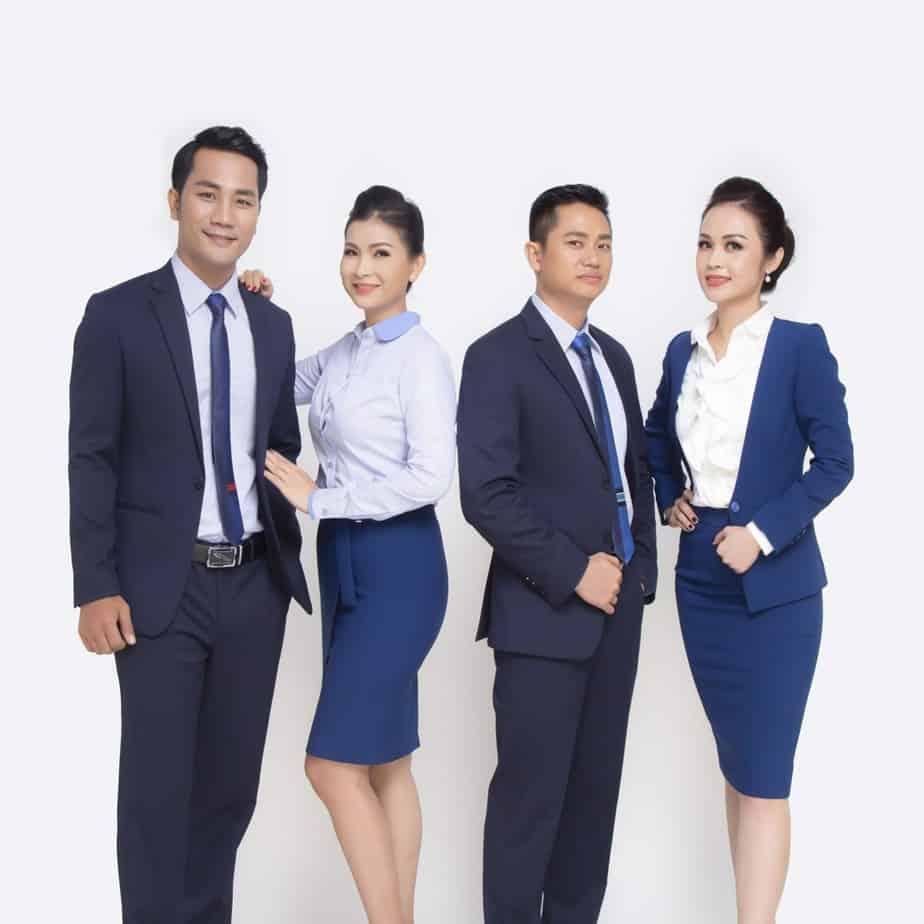 "Mẫu đồng phục công sở cao cấp" width=