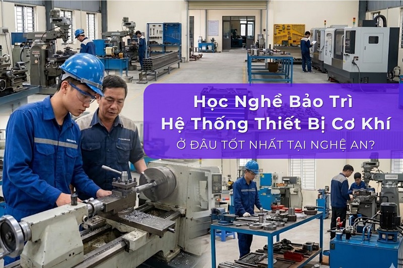 nghề bảo trì hệ thống thiết bị cơ khí